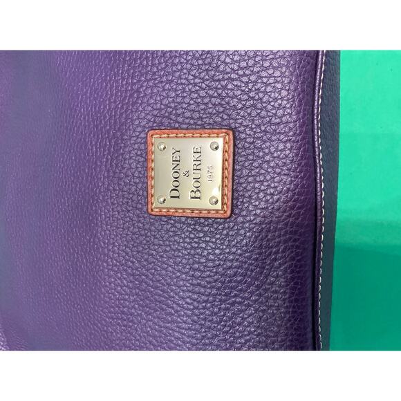 Dooney & Bourke Pebble Grain Leather Hobo Shoulder Bag. Product code J13545399 - Picture 6 of 11